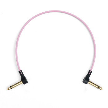 myVolts Candycords ACV23PI Flat Patch Cable Marshmallow Pink 18cm