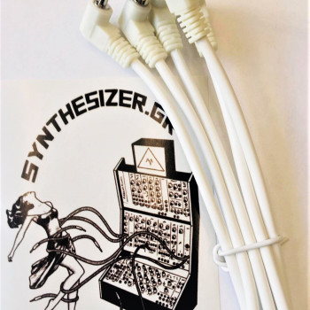 Synthesizer GR 15CM Angle White Pack 5 Patch Cable