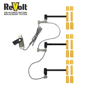 myVolts AABEK6 6 Battery ReVolt Kit (AAA/AA)