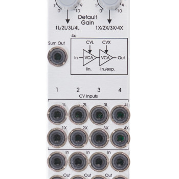 Doepfer A-132-8 Octal Poly VCA