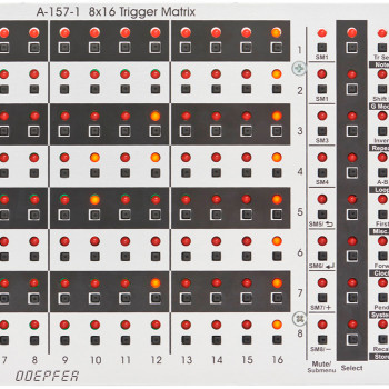 Doepfer A-157 1/2/3 Trigger Sequencer Subsystem