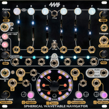 4ms Spherical Wavetable Navigator