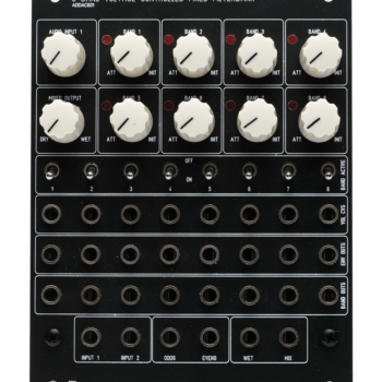 ADDAC 601 VC Fixed Filterbank