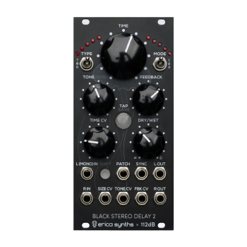 Erica Synths Black Stereo Delay2