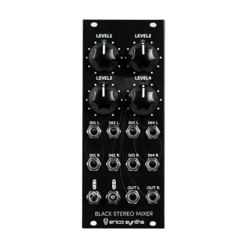 Erica Synths Black Stereo Mixer V3