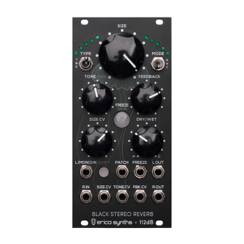 Erica Synths Black Stereo Reverb