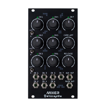 Erica Synths Drum Mixer Black