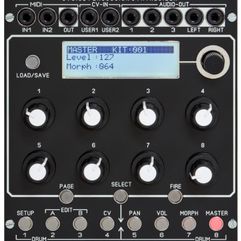 Flame Fire Drum Synth Module
