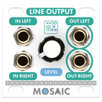 Mosaic Line Output 1U