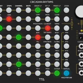 Tiptop Audio Circadian Rhythm Black