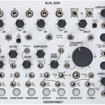 Endorphin.es Blck_Noir Drum Module
