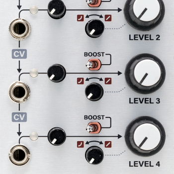 Intellijel Designs Quad VCA