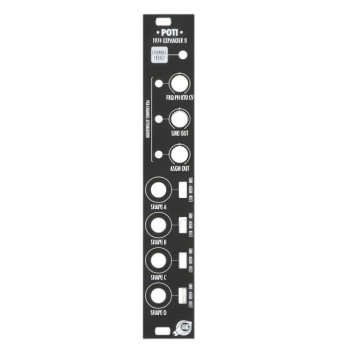 Xaoc Devices Poti II Black Replacement Panel