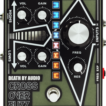 Death By Audio Crossover Fuzz Black