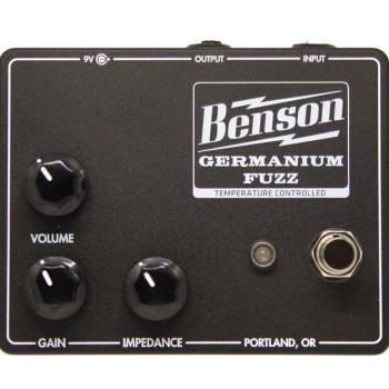 Benson Amps Germanium Fuzz Studio Black