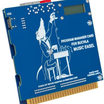 Buchla Program Manager Card