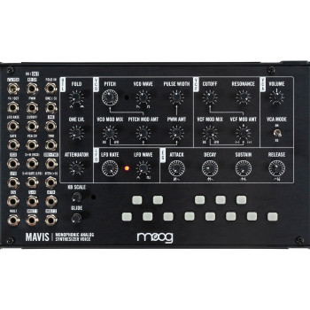 Moog Mavis semi modular DIY analog synthesizer