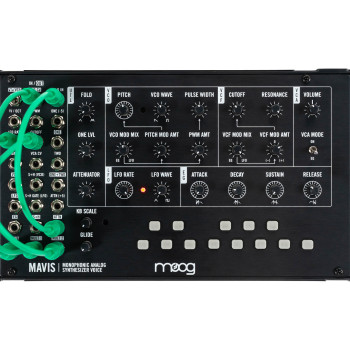 Moog Mavis semi modular DIY analog synthesizer