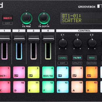 Roland MC 101 Groovebox Music Production Workstation