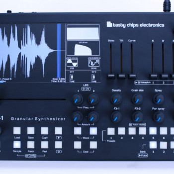 Tasty Chips Electronics GR-1 Special Black Edition Hardware Granular Synthesizer