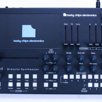 Tasty Chips Electronics GR-1 Special Black Edition Hardware Granular Synthesizer