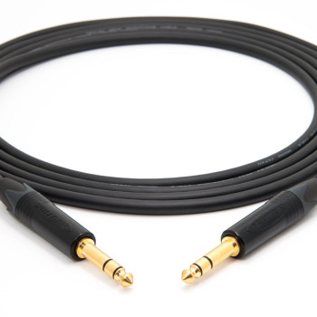 Mogami 2534 2M Quad Professionel Studio Cable Symmetrical Neutrik Gold 6.3mm TRS jack