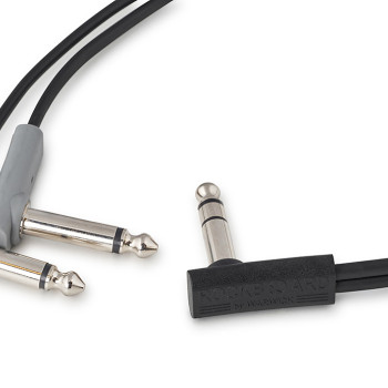 Rockboard Flat Y-Splitter Cable 50 cm