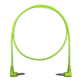 Tendrils Right Angled Eurorack Patch Cable (60cm Lime) 6 patch