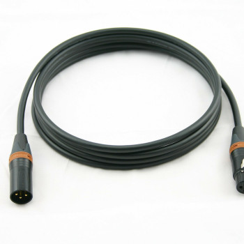 Mogami 2534 Microphone Cable XLR-XLR brown 1M with Neutrik  