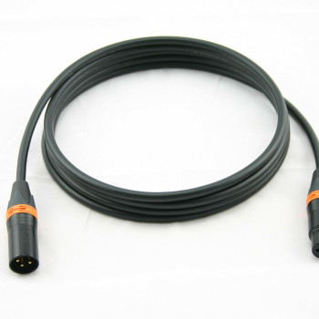 Mogami 2534 Microphone Cable XLR-XLR orange 1M with Neutrik  