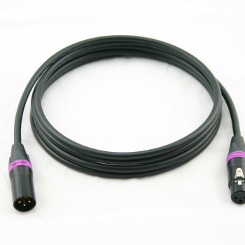 Mogami 2534 Microphone Cable XLR-XLR purple 1M with Neutrik  